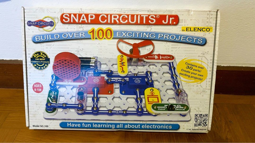 Snap Circuits Jr SC 100 Hobbies Toys Toys Games On Carousell