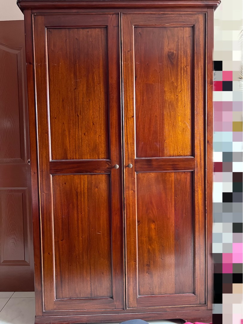 Solid wood cupboard, Furniture & Home Living, Furniture, Shelves