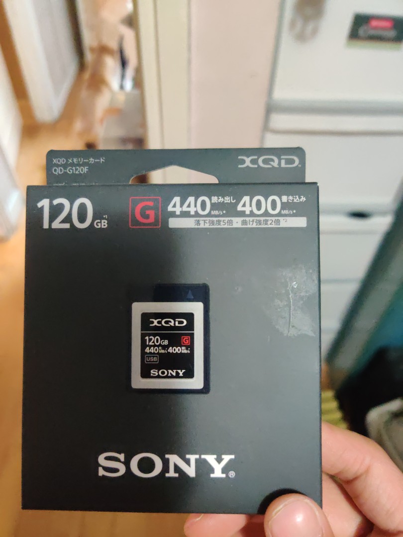 72%OFF!】 ソニー XQDメモリーカード 120GB QD-G120F 日本製 SONY