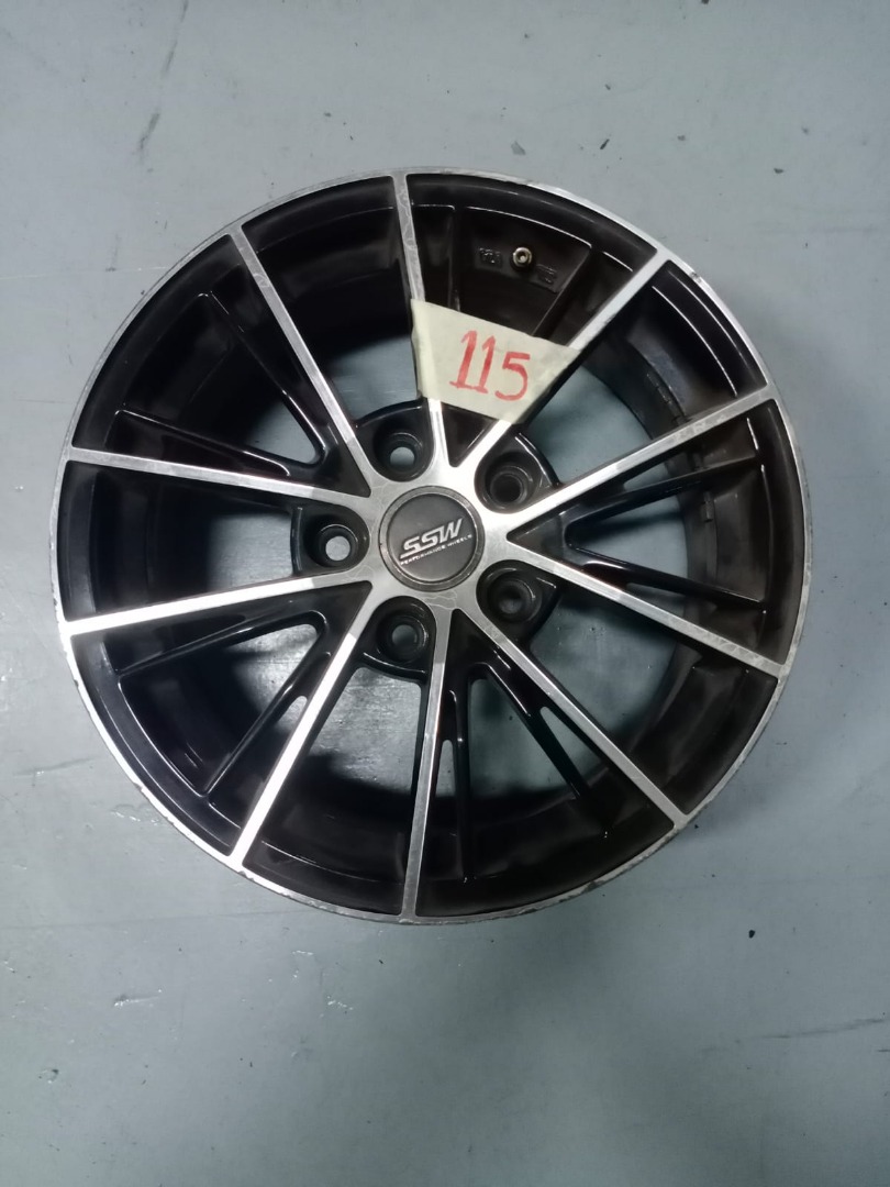 SSW Rim Set, Car Accessories, Tyres & Rims on Carousell