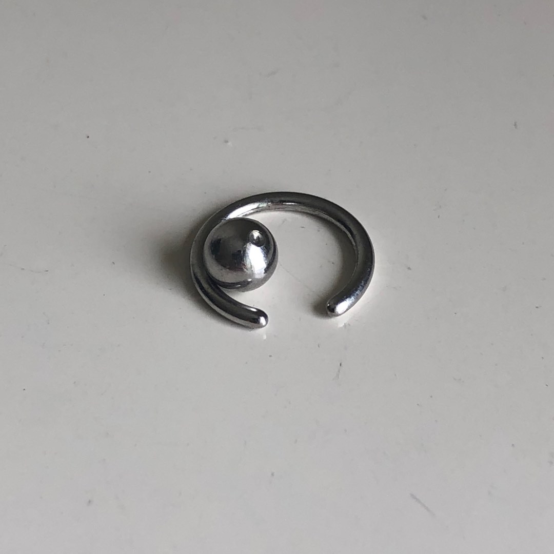 Stainless Steel Navel Ring, Women's Fashion, Jewelry & Organisers, Body