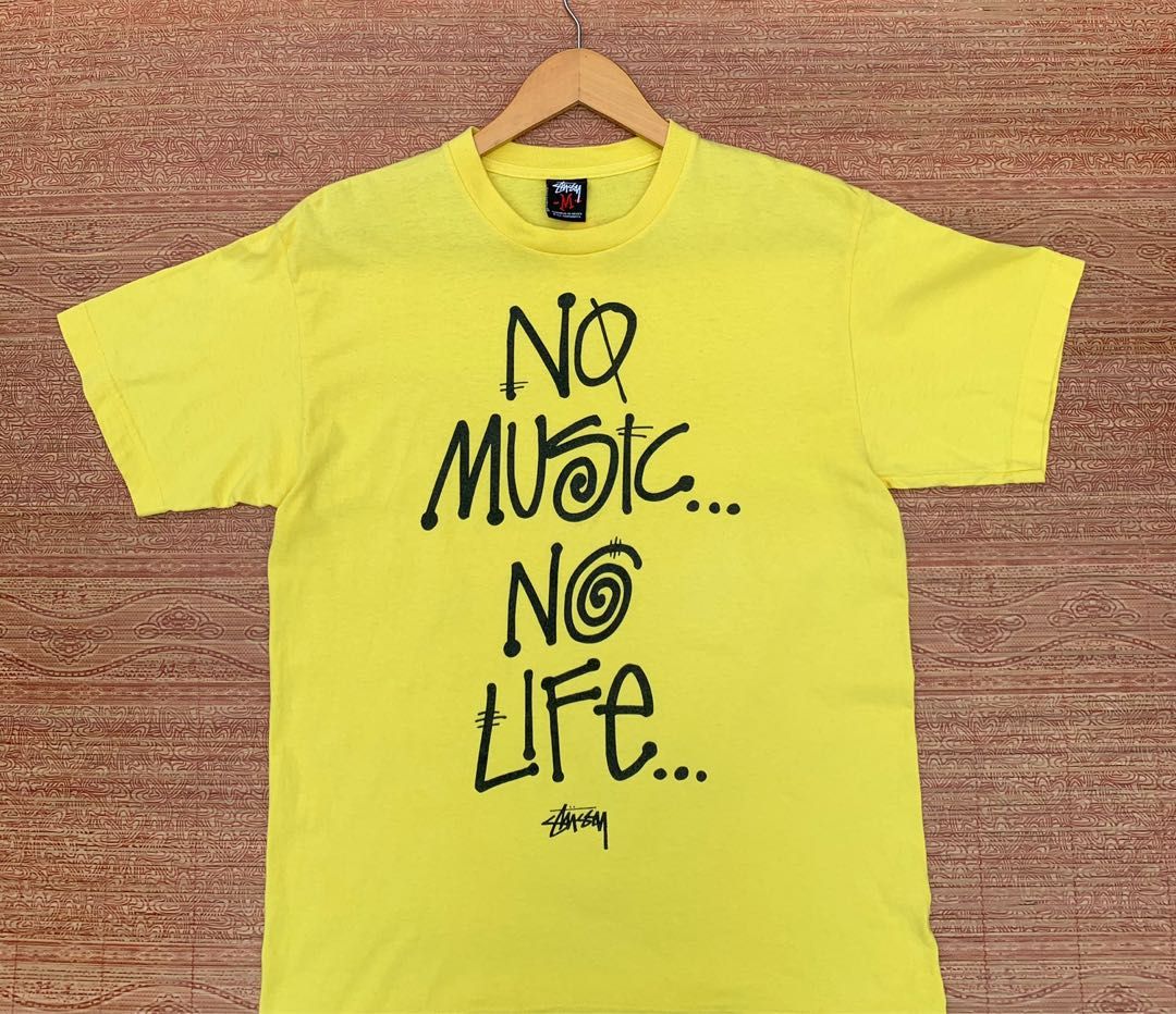 Stussy Vintage Tower Record, Men's Fashion, Tops & Sets, Tshirts & Polo