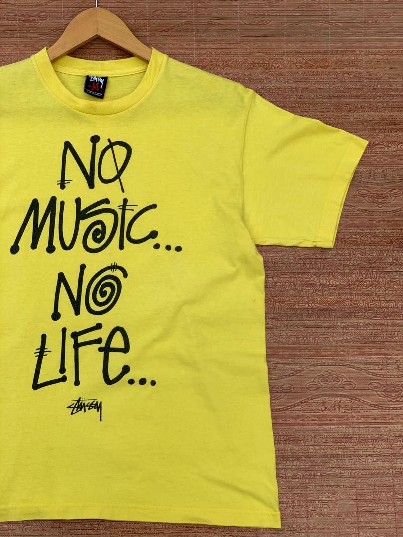 Stussy Vintage Tower Record, Men's Fashion, Tops & Sets, Tshirts & Polo