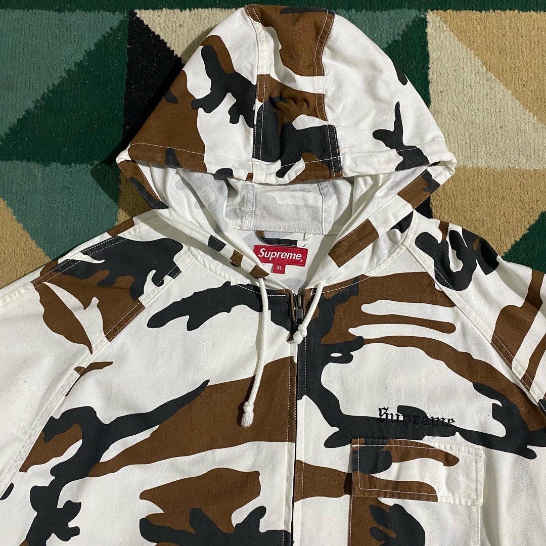 Supreme twill zip parka sale