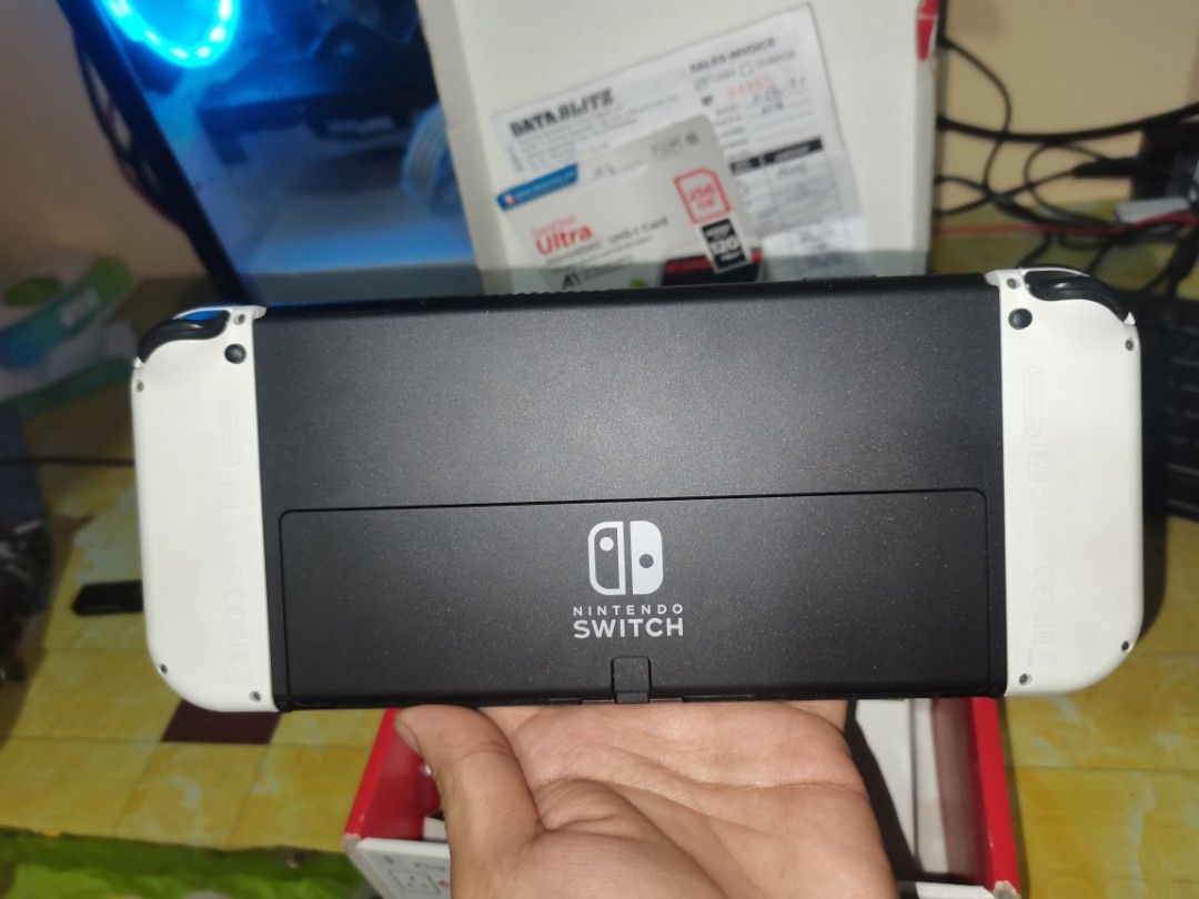 Switch Oled jb 256gb permanent dat0, Video Gaming, Video Game Consoles