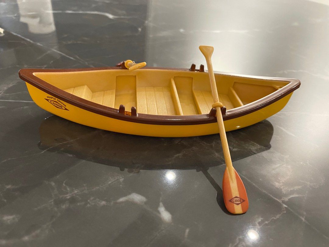 Sylvanian Families Canoe Hobbies Toys Toys Games on Carousell