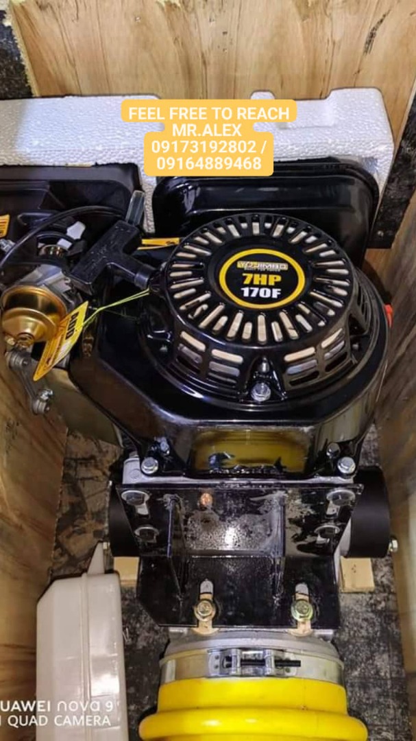 Tamping Rammer Specs Yojimbo 7HP 4 stroke, Commercial & Industrial, Industrial Equipment on
