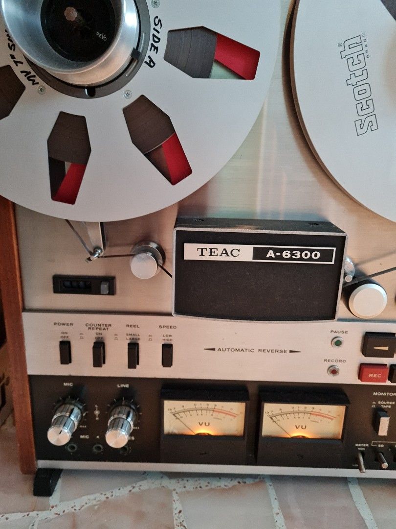 TEAC A-6300 open reels tape recorder, Audio, Other Audio Equipment