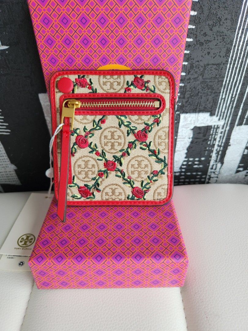 TORY BURCH CARD HOLDER WALLET, Women's Fashion, Bags & Wallets, Wallets