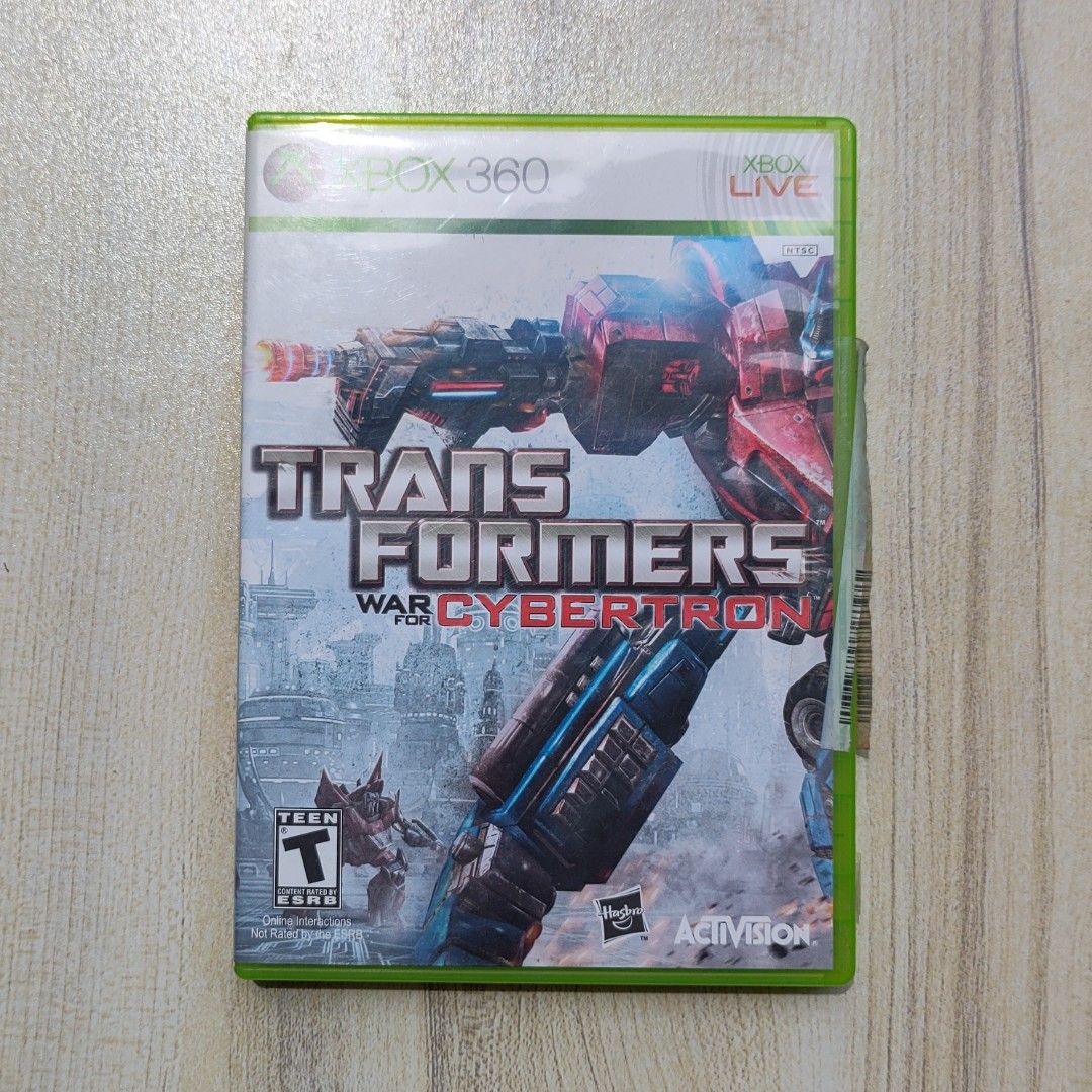 Transformers War for Cybertron Xbox 360, Video Gaming, Video Games, Xbox on Carousell