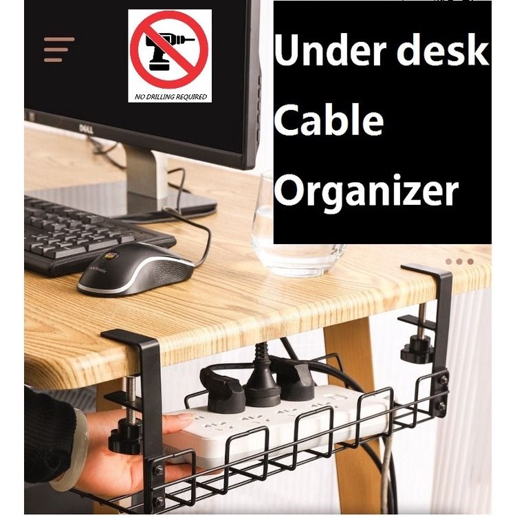 Under-Desk Mesh Cable Management – Progressive Desk