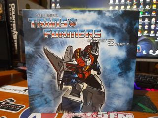 VCD Transformers G1 season 3 original hasbro cd dvd takara optimus TF prime megatron