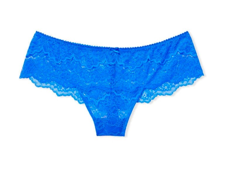 Victorias Secret Blue Lace Panty Womens Fashion New Undergarments And Loungewear On Carousell 8272