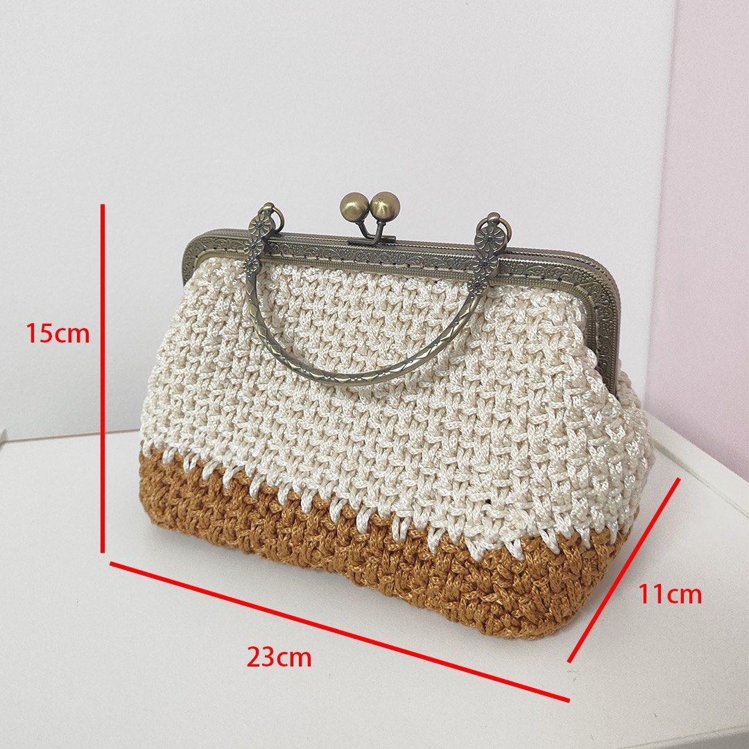 Vintage crochet purse store