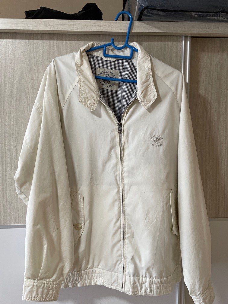 Vintage white jacket polo club, Men's Fashion, Coats, Jackets and