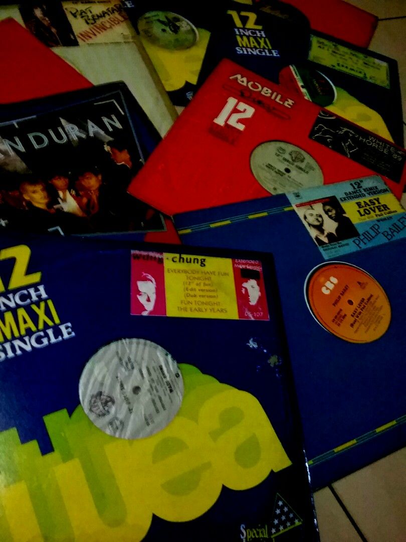 VINYL 12" REMIXES, EXTENDED VERSION- VARIOUS (Category: Vinyls) located in Marikina City. Submitted by morningsunrays (Listing ID 1196926350, Image 3). Description: 12" vinyl all are Remix and Extended version (except Duran Duran album Arena) are in good condition, covers have tapes on the sides for protection.PH pressing . P350 each. Please see attached pictures for some details. RFS: Unloading/ Decluttering Del/Shipping charge to buyer. WHITE H