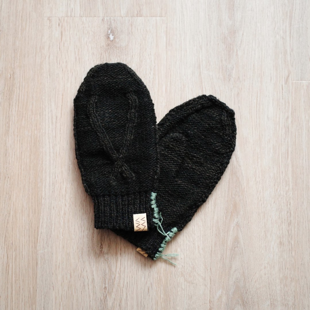 visvim KNIT MITTEN N.D., 男裝, 手錶及配件, 手套- Carousell