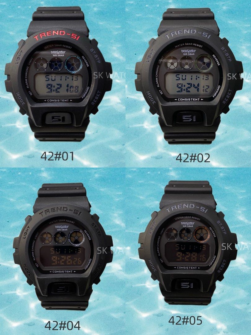 Volks 33025 100% Authentic Dual Display Analog Digital Watch Sport Watch  for Men GA2000 Design G Style Shock Design Water Resistant Digital Jam  Tangan Lelaki 电子男装防水手表 | Lazada