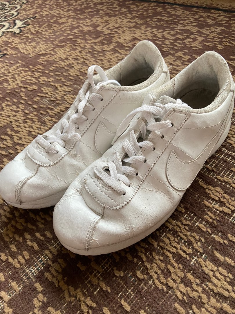 cortez white pink