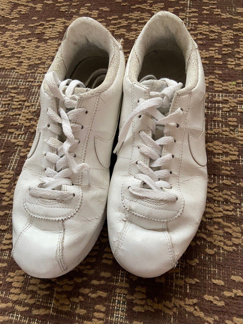 cortez white pink