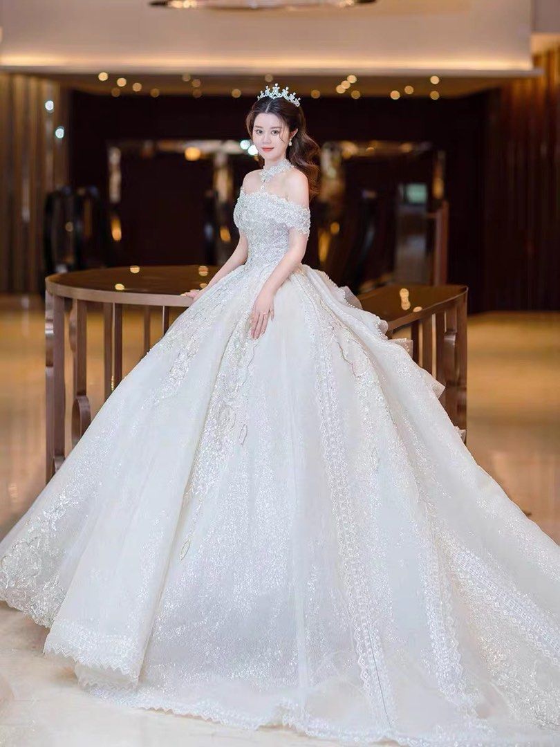 Wedding best sale frocks white