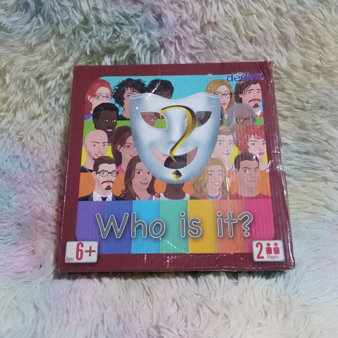 Who is it? Game for Kids/Family, Hobbies & Toys, Toys & Games on Carousell