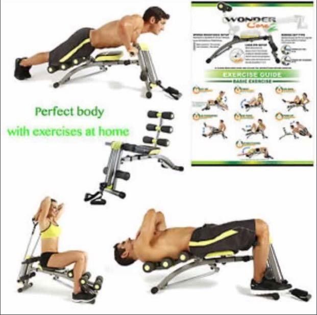 Wonder core deals 2 exercises
