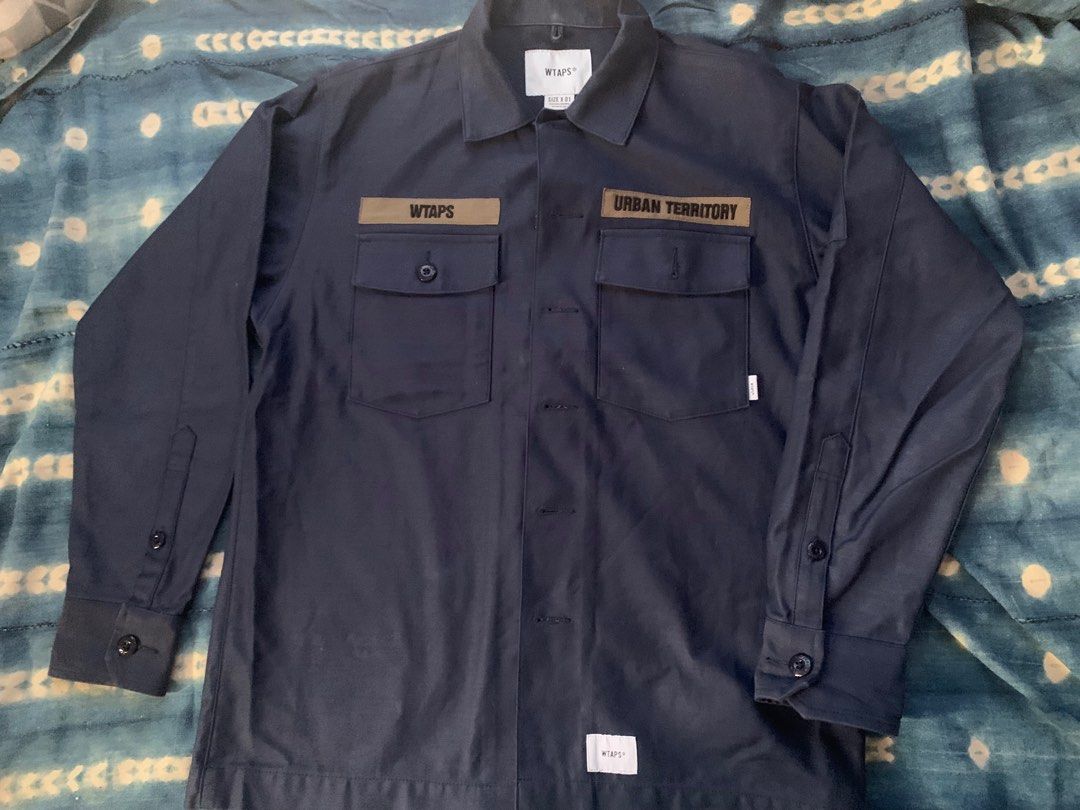 Sale $1499!Wtaps 21ss buds navy, descendant human made, 男裝, 上身