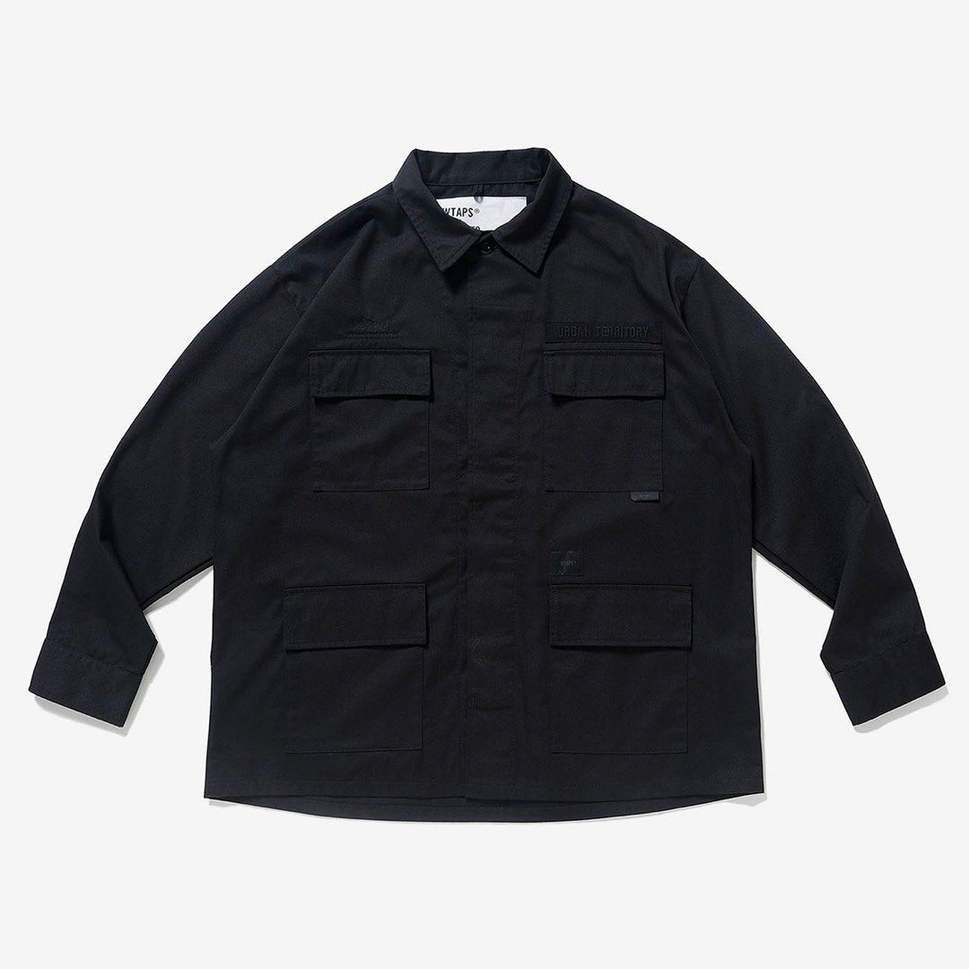 WTAPS JUNGLE/LS/CTPL. TWILL. DOT SIGHT, 男裝, 上身及套裝, T-shirt