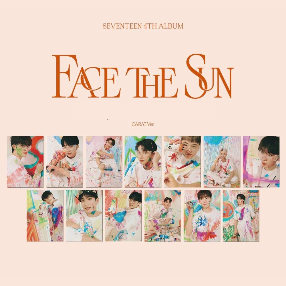 seventeen face the sun ラキドロ ユニバ トレカ ウォヌ 【公式通販】