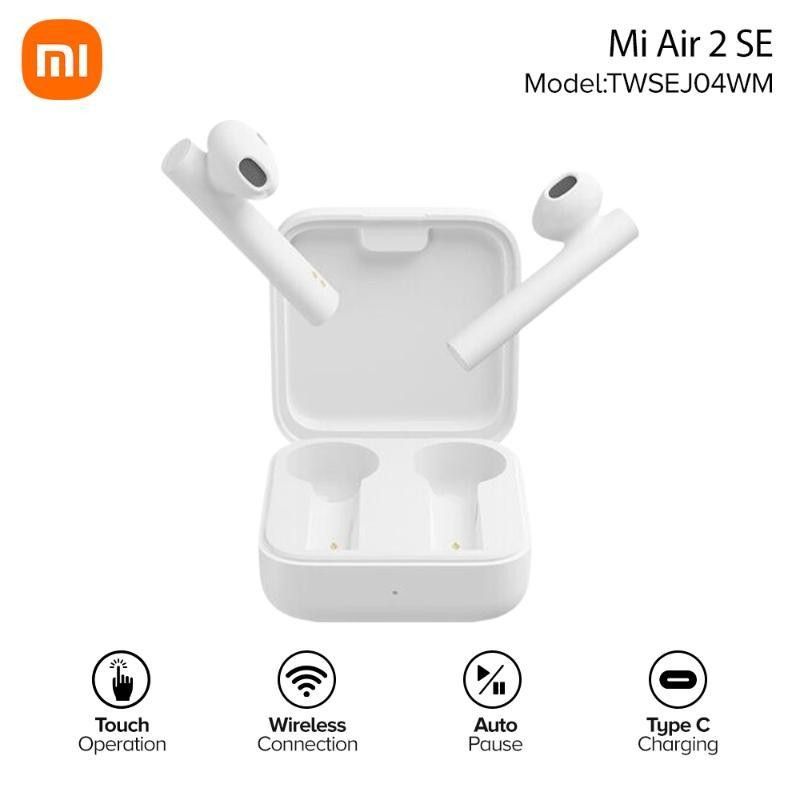 Xiaomi Air 2 SE Earphone Version TWS Mi True Wireless Bluetooth 5.0 Basic Earbuds Touch Control Headset 410mAh 32 ohms BLE HSP HFP A2DP AVRCP 10M