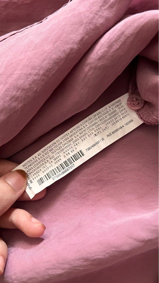 ZARA Flowy Oversized Shirt, Women's Fashion, Tops, Shirts on Carousell