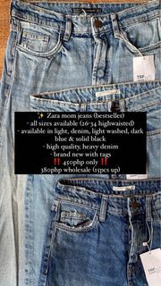 Zara mom jeans
