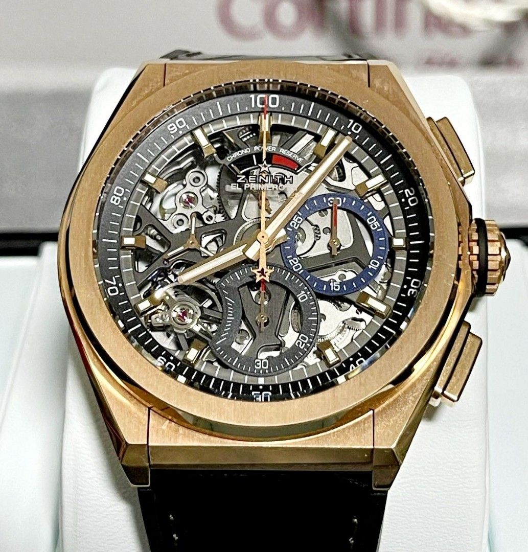 Zenith defy el 2025 primero 21 rose gold