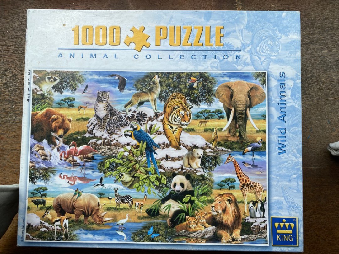 Wild animal jigsaw puzzles Clearance