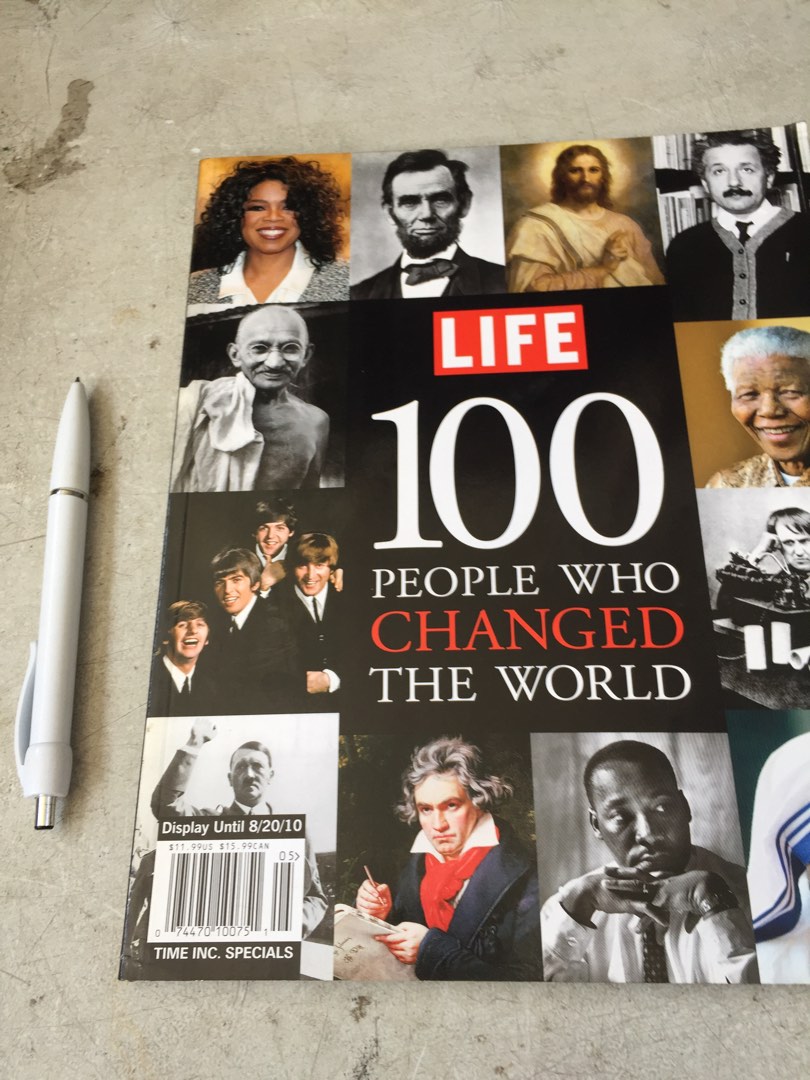 100 People Who Changed the World - Time Inc. Specials 2010, Hobbies