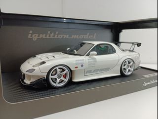 絕版1/18 ignition model Mazda RX-7 雨宮