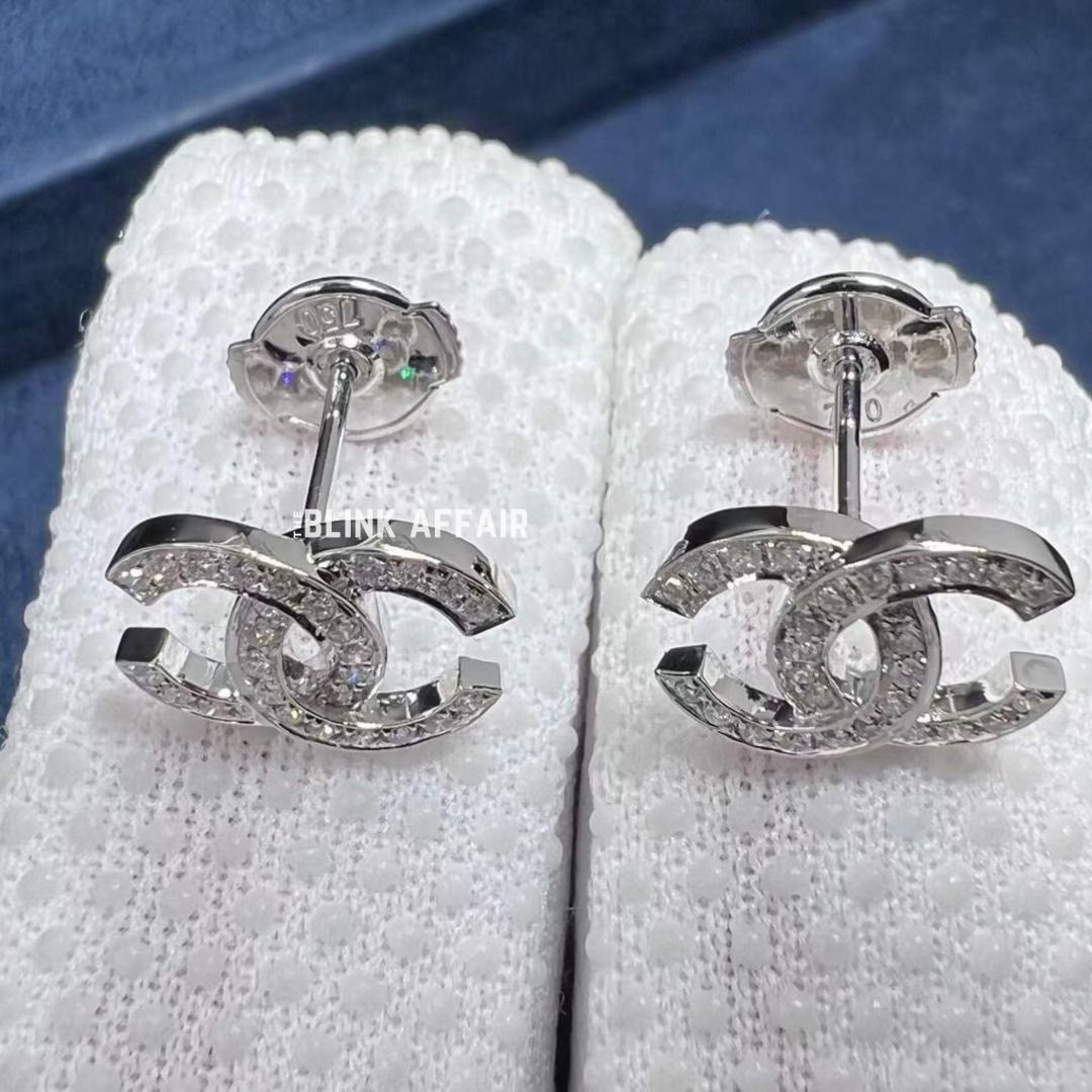 Cc 925 diamond earring on sale