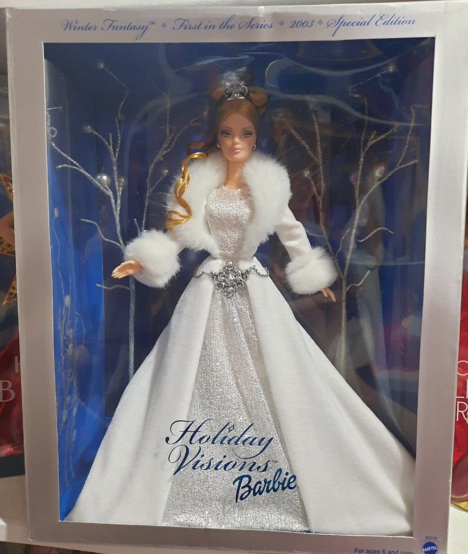 Holiday visions barbie shop 2003 special edition value