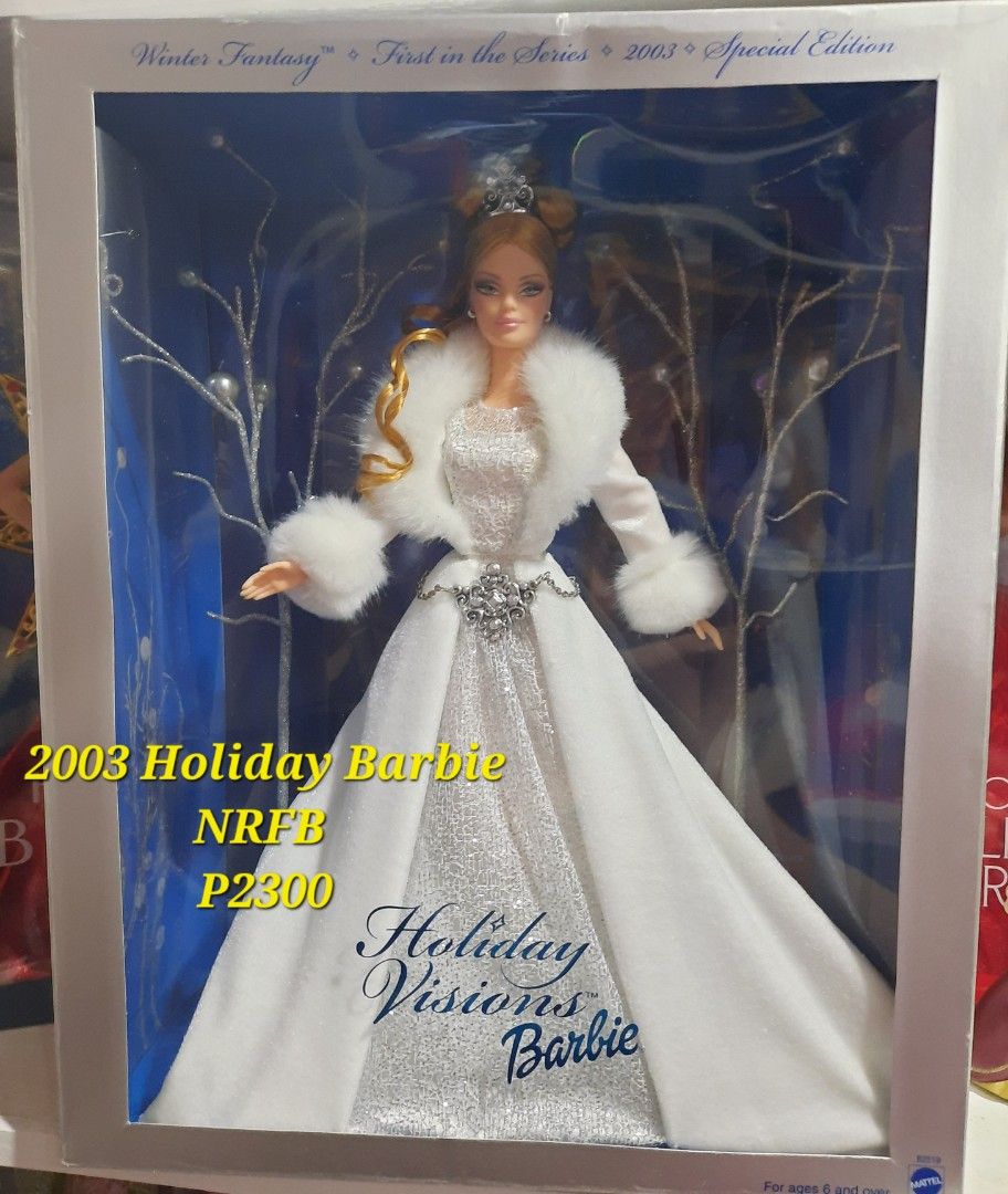 2003 Holiday Barbie Hobbies Toys Toys Games on Carousell