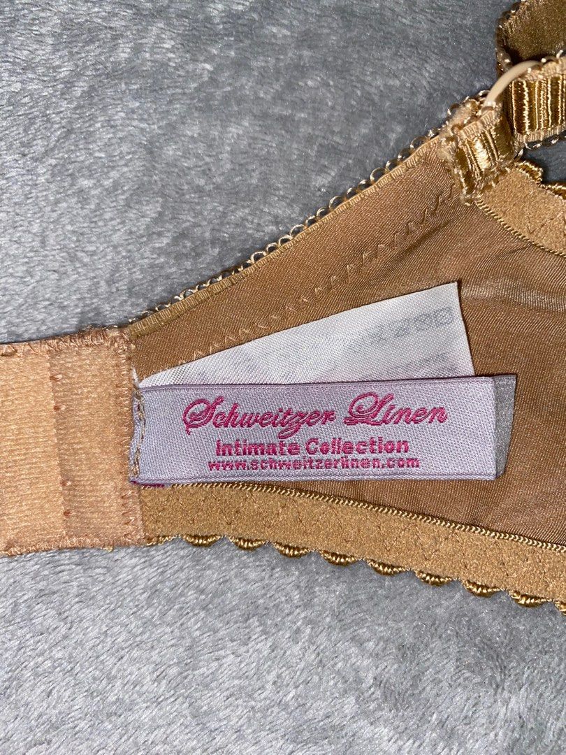 38D/40C Schweitzer Unlined Lace Full Coverage Bra, Women's Fashion,  Undergarments & Loungewear on Carousell