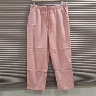[42/XL] 日本品牌UNIQLO磚紅色棉質抽繩長褲 中大尺碼 百貨公司專櫃服飾