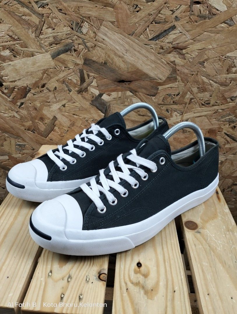 Jack purcell hot sale black canvas