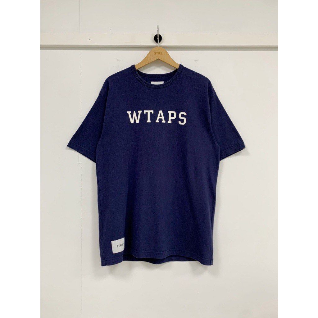 WTAPS COLLEGE / SS / COTTON BLACK L Tシャツ - ファッション