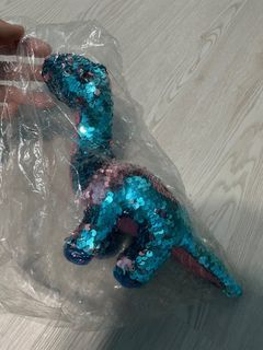 （全新）恐龍亮片娃娃