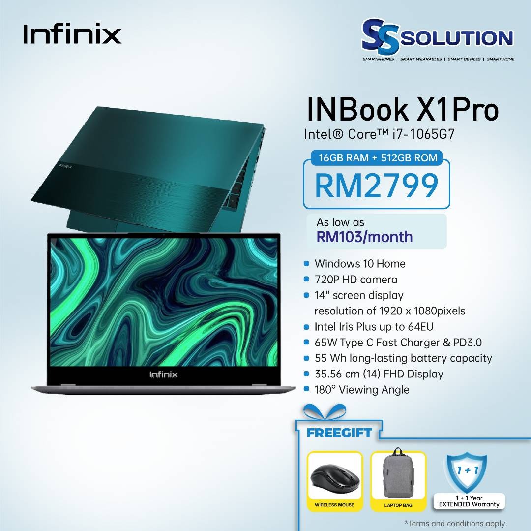 infinix inbook core i7