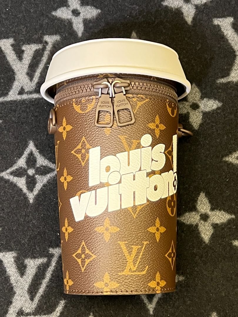 LOUIS VUITTON BY VIRGIL ABLOH COFFEE CUP POUCH M80812