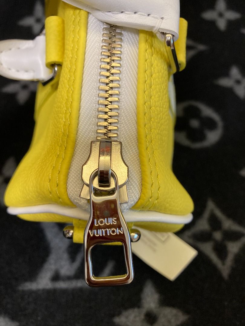 Replica Louis Vuitton Keepall XS Bag In Yellow Leather M80842 for