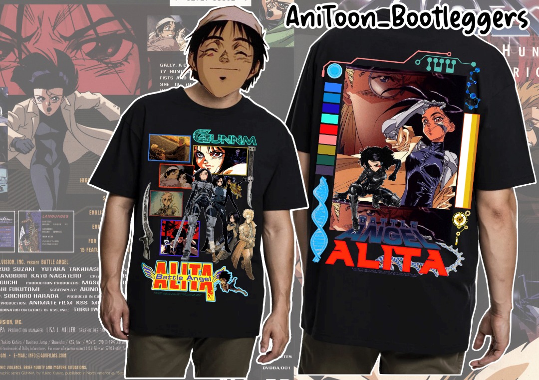 Alita battle angel t shirt shop