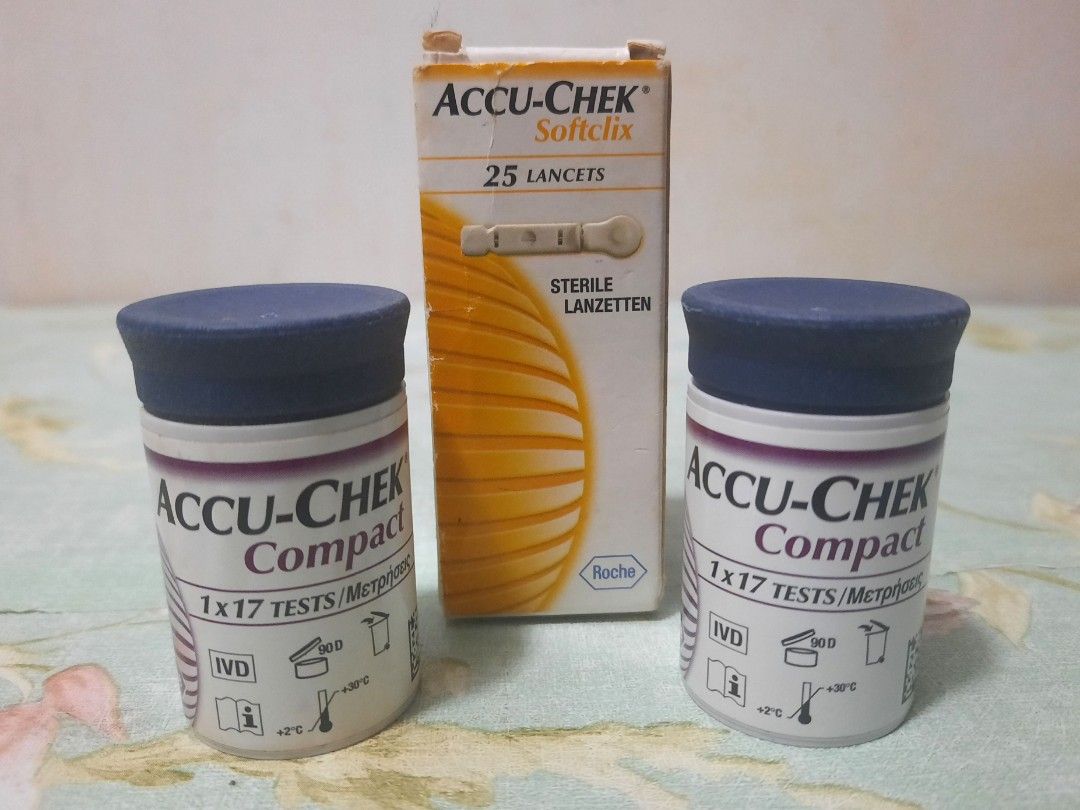 AccuChek Lancets and Test Drums fits Compact Plus and other models